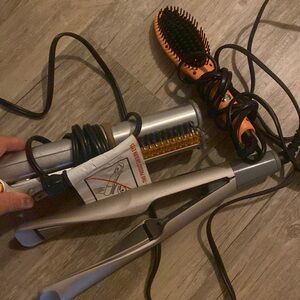 Wave curling hair curling hair stuff